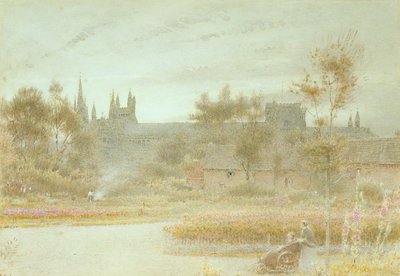 Catedral de Peterborough de Albert Goodwin